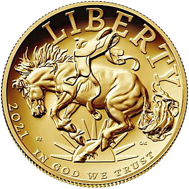 2021 American Liberty High Relief Gold Coin